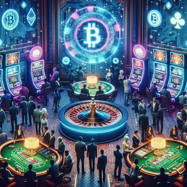 What are crypto online casinos and how do they function?